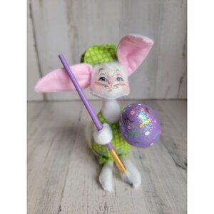 Annalee spring Easter bunny egg painting artist
